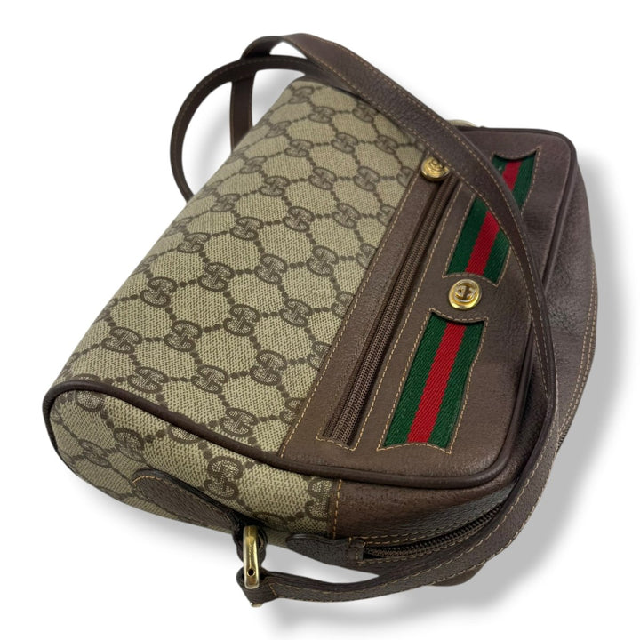 Gucci Beige Sherry Line Crossbody Handbag - Lux Central