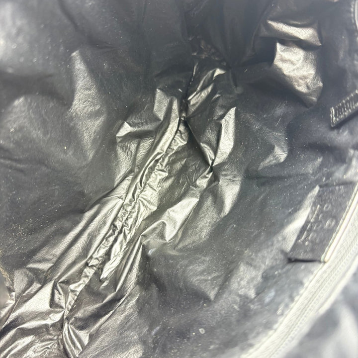 Gucci Black GG Monogram Boston Canvas Bag - Lux Central