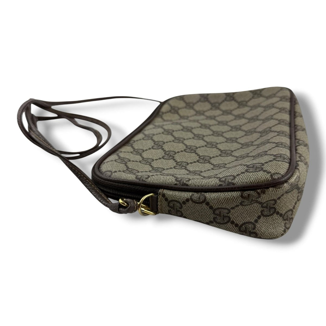 Gucci Canvas Beige Crossbody Bag - Lux Central