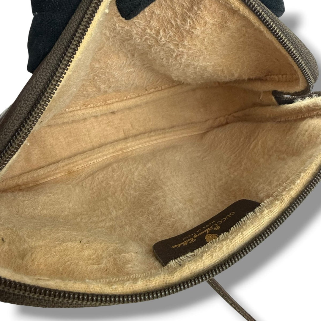 Gucci Canvas Beige Crossbody Bag - Lux Central