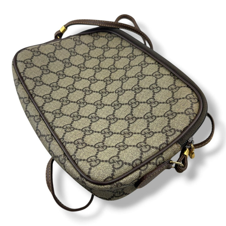 Gucci Canvas Beige Crossbody Bag - Lux Central