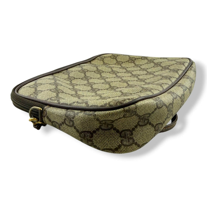 Gucci Canvas Beige Crossbody Bag - Lux Central