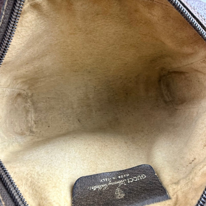Gucci Canvas GG Monogram Beige Clutch Pouch Bag - Lux Central