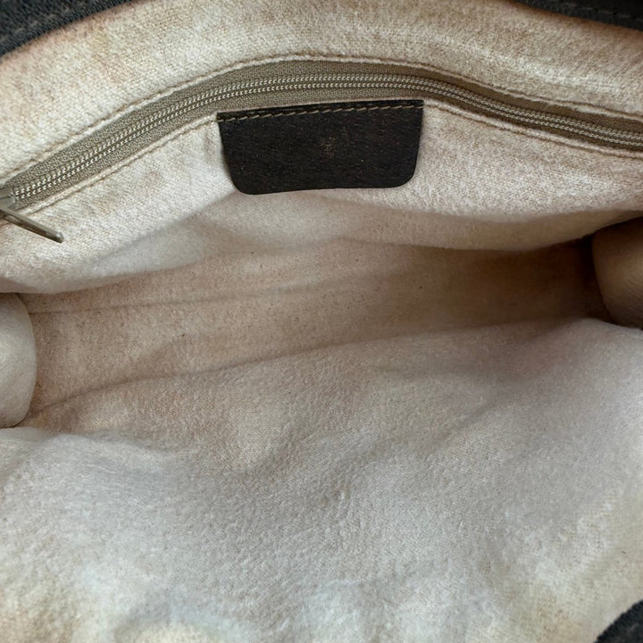 Gucci Canvas GG Monogram Beige Clutch Pouch Bag - Lux Central