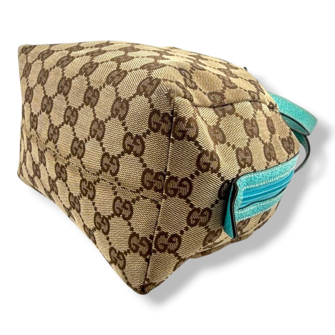 Gucci GG Beige Balthus Mini Tofu Handbag - Lux Central