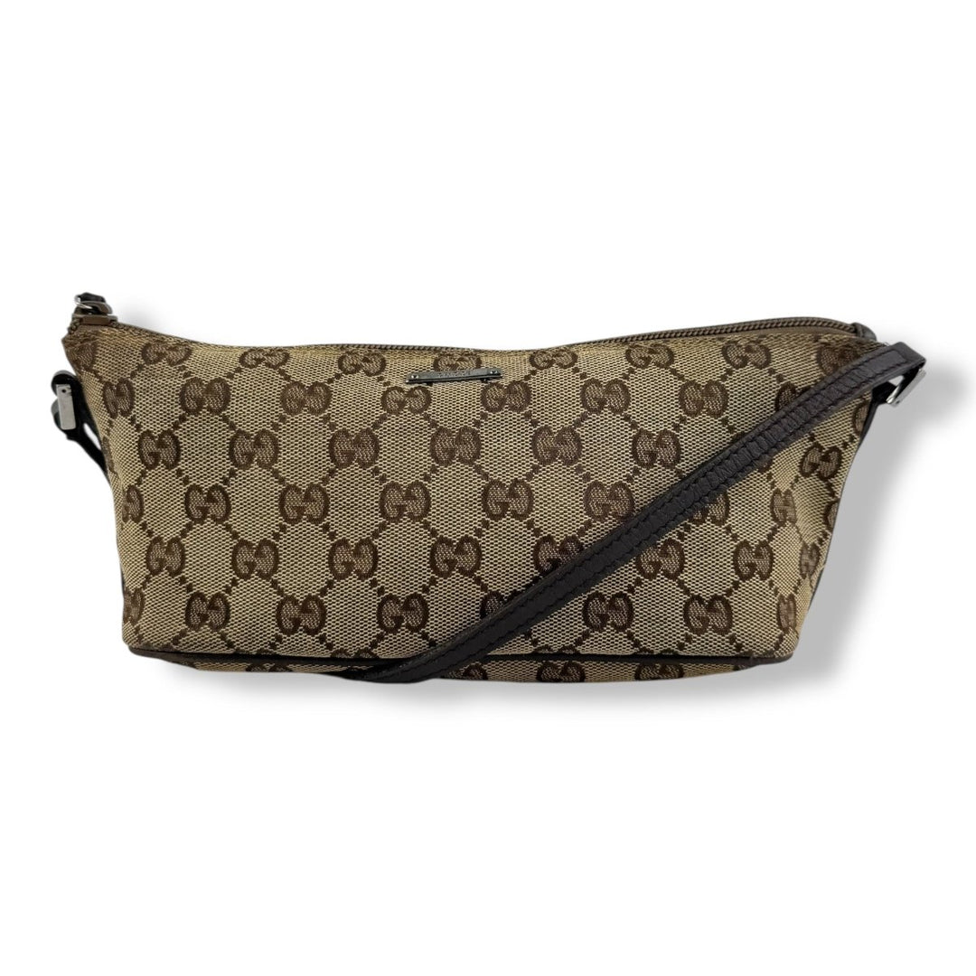 Gucci GG Beige Boat Mini Pochette Handbag - Lux Central