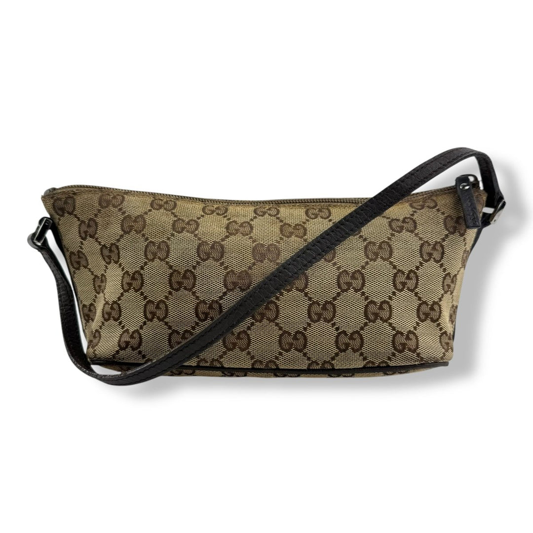 Gucci GG Beige Boat Mini Pochette Handbag - Lux Central