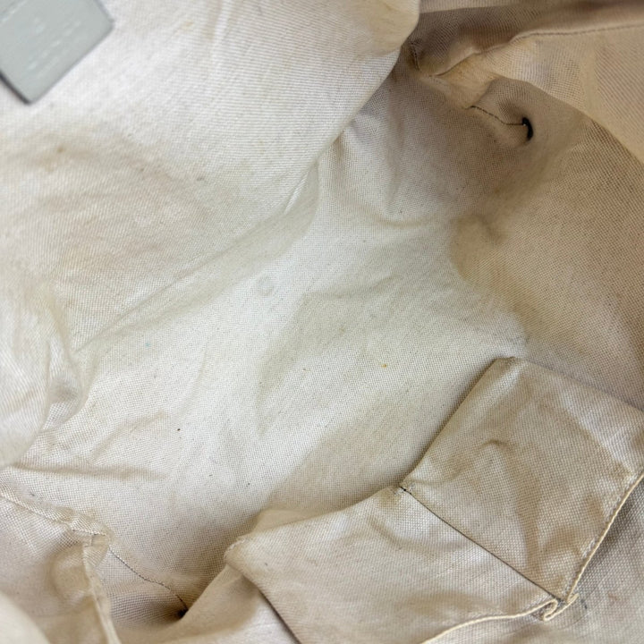 Gucci GG Beige Canvas Heart Tote Handbag - Lux Central