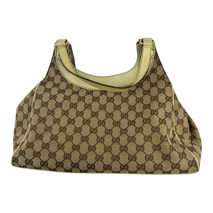 Gucci GG Beige Charmy Shoulder Handbag - Lux Central
