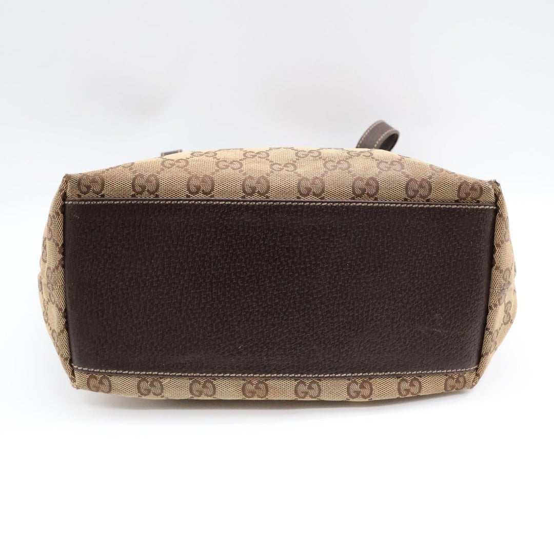 Gucci GG Beige Charmy Tote Handbag - Lux Central