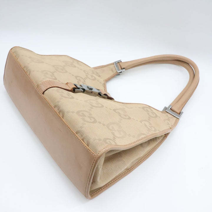 Gucci GG Beige Jackie Shoulder Handbag - Lux Central