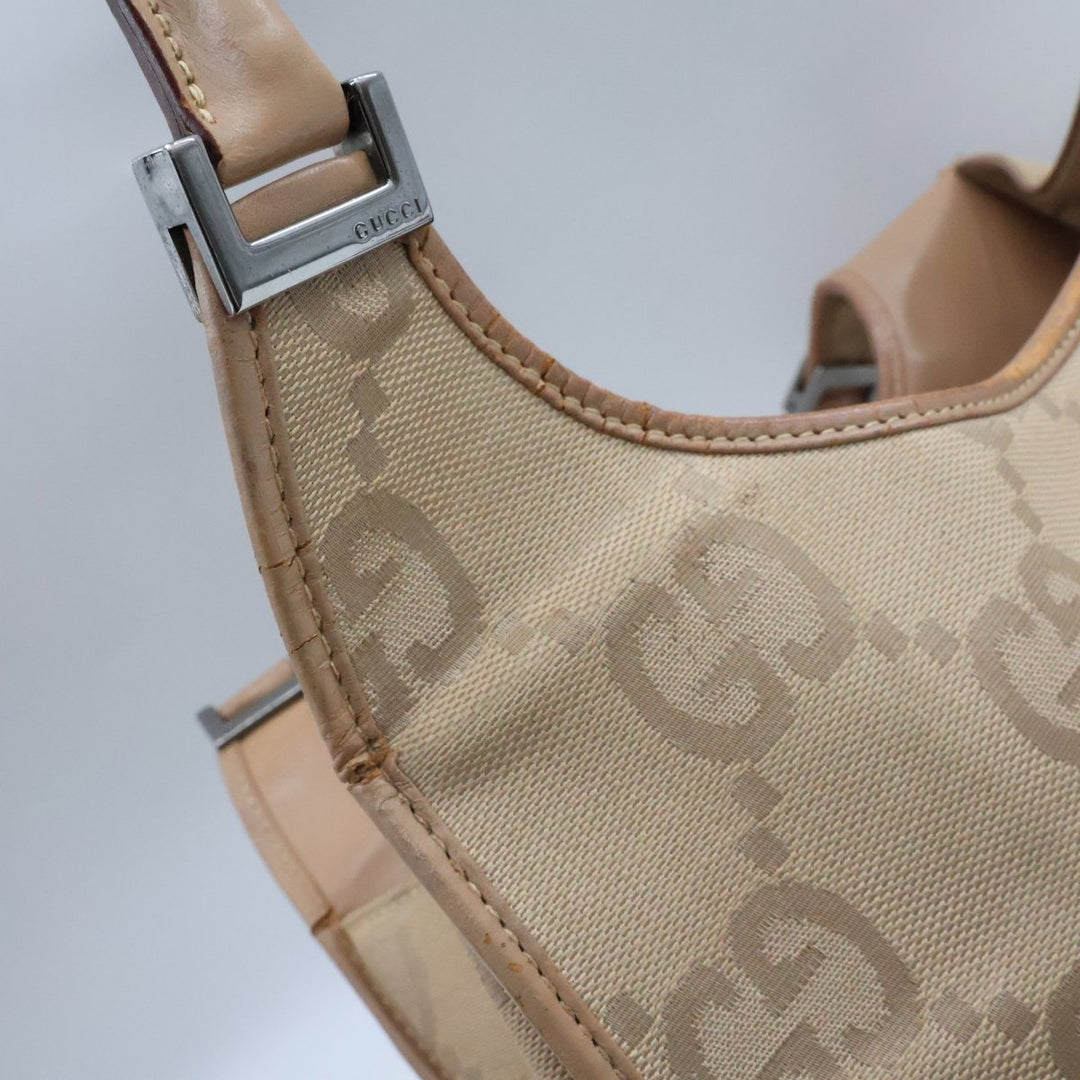 Gucci GG Beige Jackie Shoulder Handbag - Lux Central
