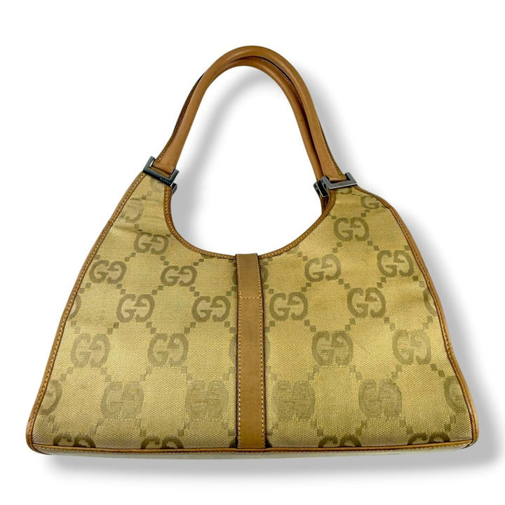 Gucci GG Beige Jackie Shoulder Handbag - Lux Central