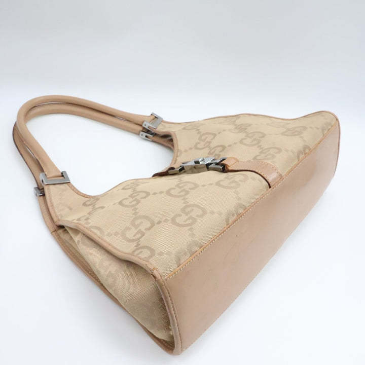 Gucci GG Beige Jackie Shoulder Handbag - Lux Central