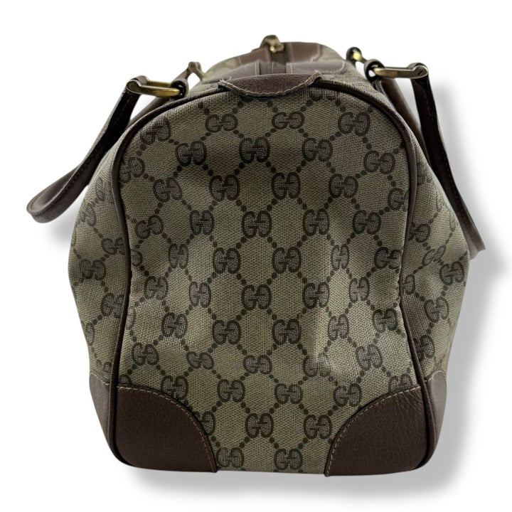 Gucci GG Beige Monogram Canvas Joy Boston Handbag - Lux Central