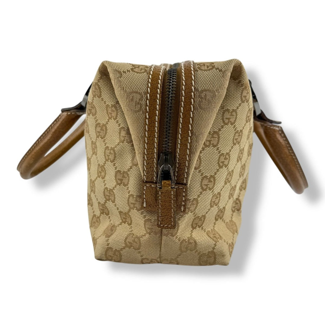 Gucci GG Beige Monogram Handbag - Lux Central