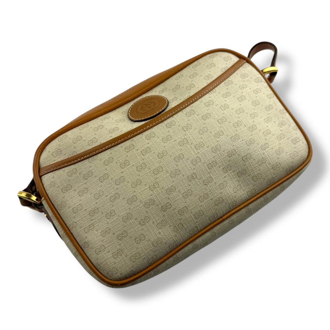 Gucci GG Beige Monogram Shoulder Crossbody Bag - Lux Central