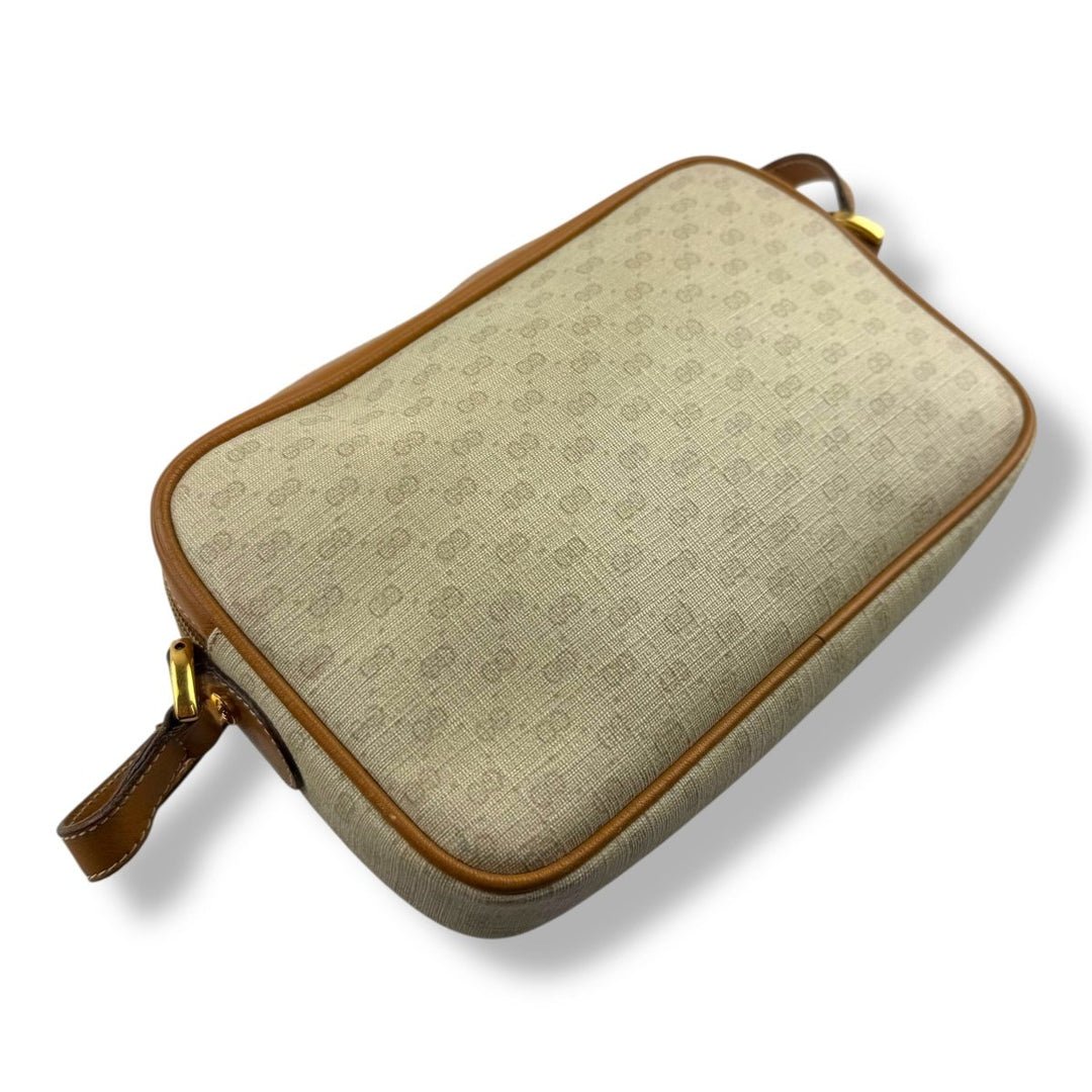 Gucci GG Beige Monogram Shoulder Crossbody Bag - Lux Central