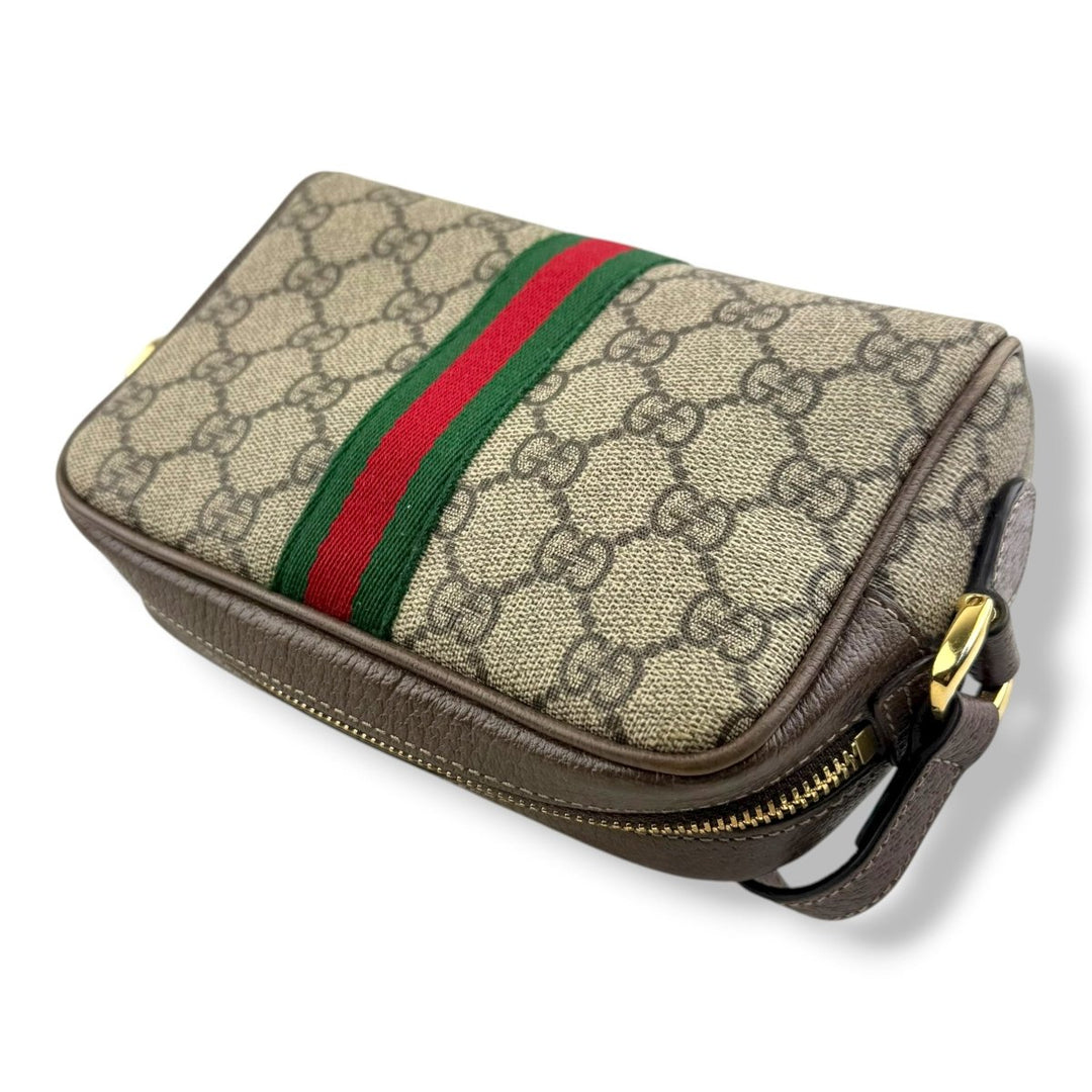 Gucci GG Beige Ophidia Crossbody Bag - Lux Central
