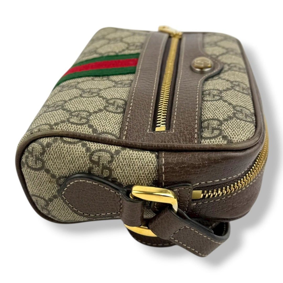 Gucci GG Beige Ophidia Crossbody Bag - Lux Central