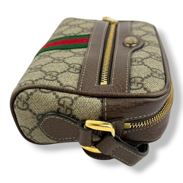 Gucci GG Beige Ophidia Crossbody Bag - Lux Central