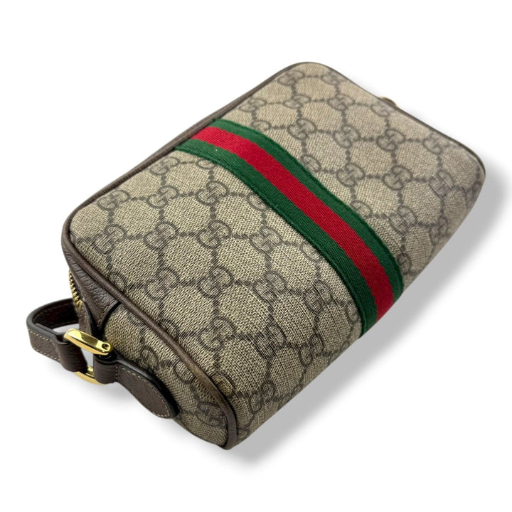Gucci GG Beige Ophidia Crossbody Bag - Lux Central