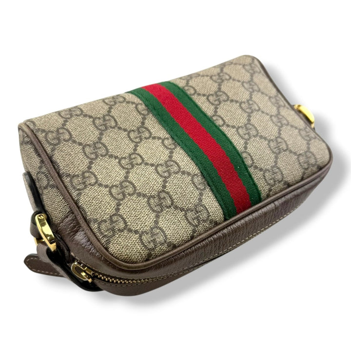 Gucci GG Beige Ophidia Crossbody Bag - Lux Central