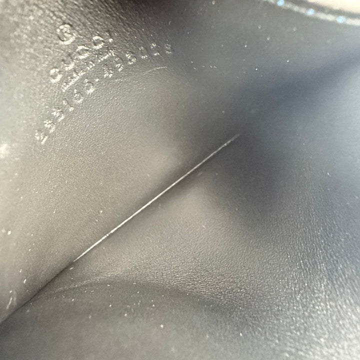 Gucci GG Beige/Blue Monogram Leather Cardholder - Lux Central