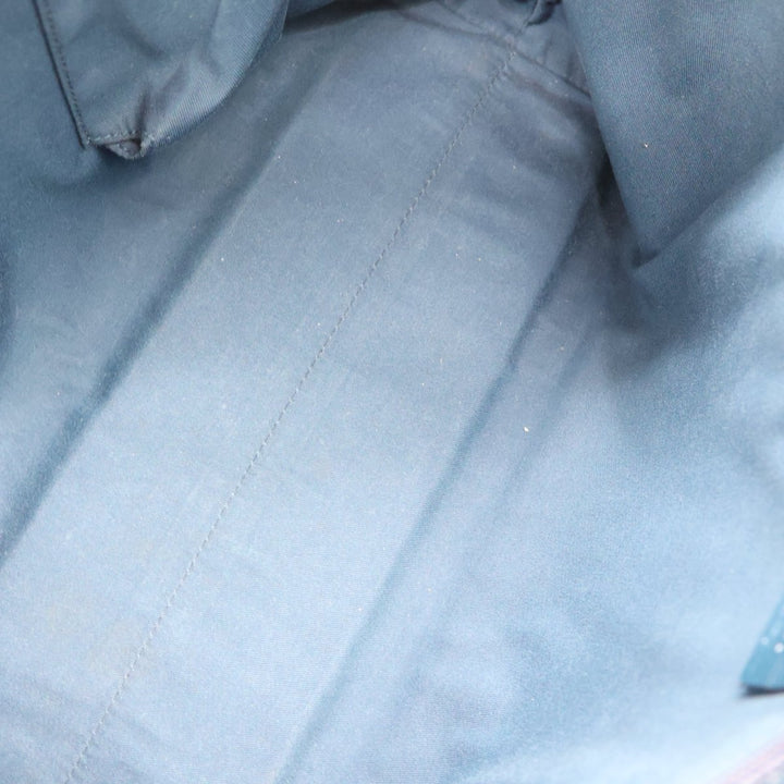 Gucci GG Beige/Cyan Supreme Canvas Tote Bag - Lux Central