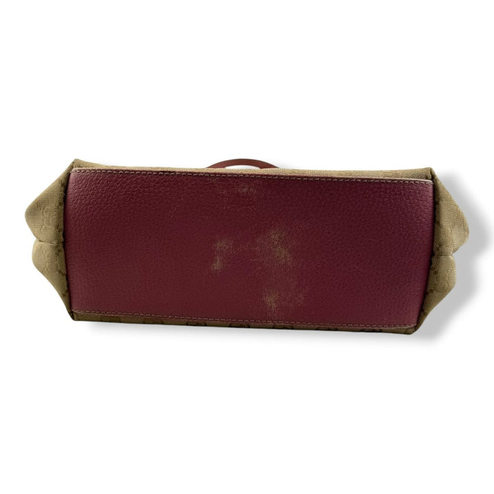 Gucci GG Beige/Pink Supreme Canvas Tote Bag - Lux Central