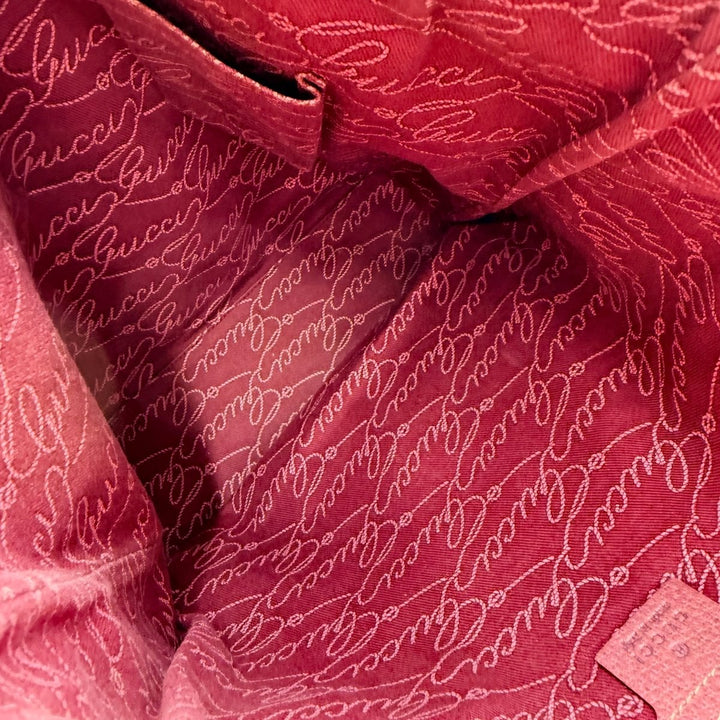 Gucci GG Beige/Pink Supreme Canvas Tote Bag - Lux Central