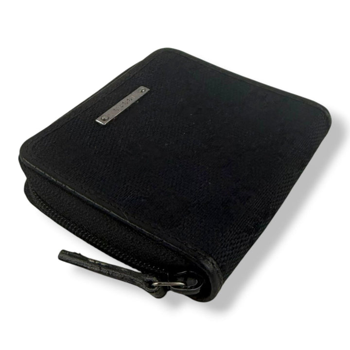 Gucci GG Black Canvas Coin Pouch - Lux Central