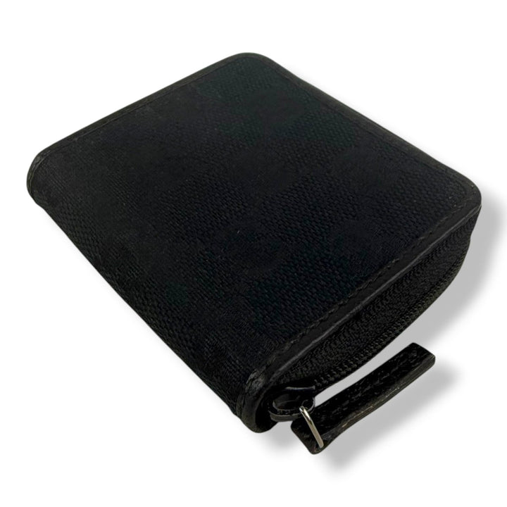 Gucci GG Black Canvas Coin Pouch - Lux Central