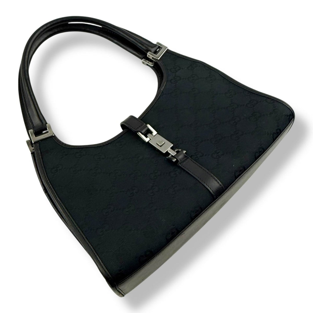 Gucci GG Black Jackie Shoulder Handbag - Lux Central