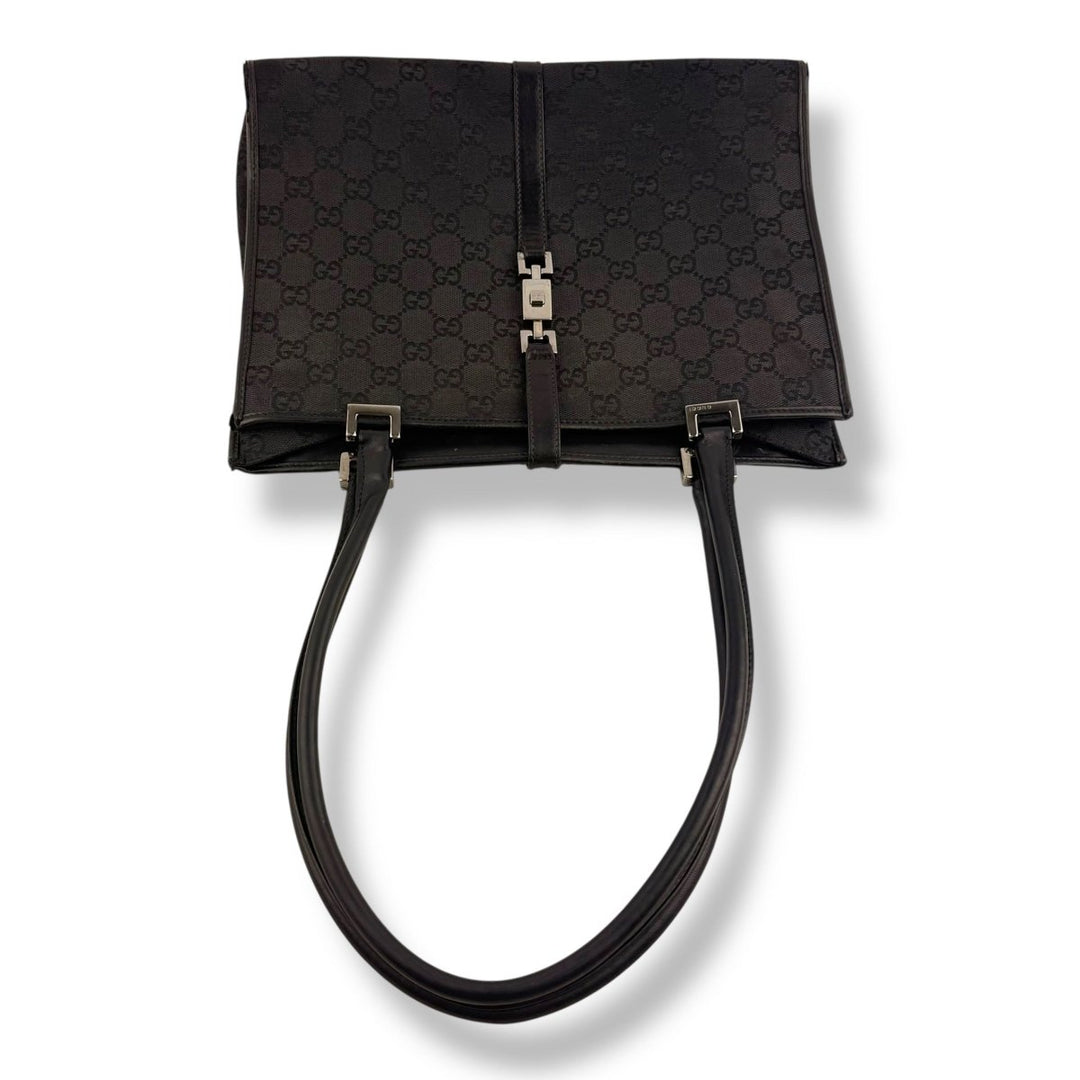 Gucci GG Black Jackie Shoulder Handbag - Lux Central