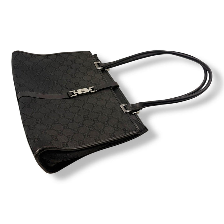 Gucci GG Black Jackie Shoulder Handbag - Lux Central