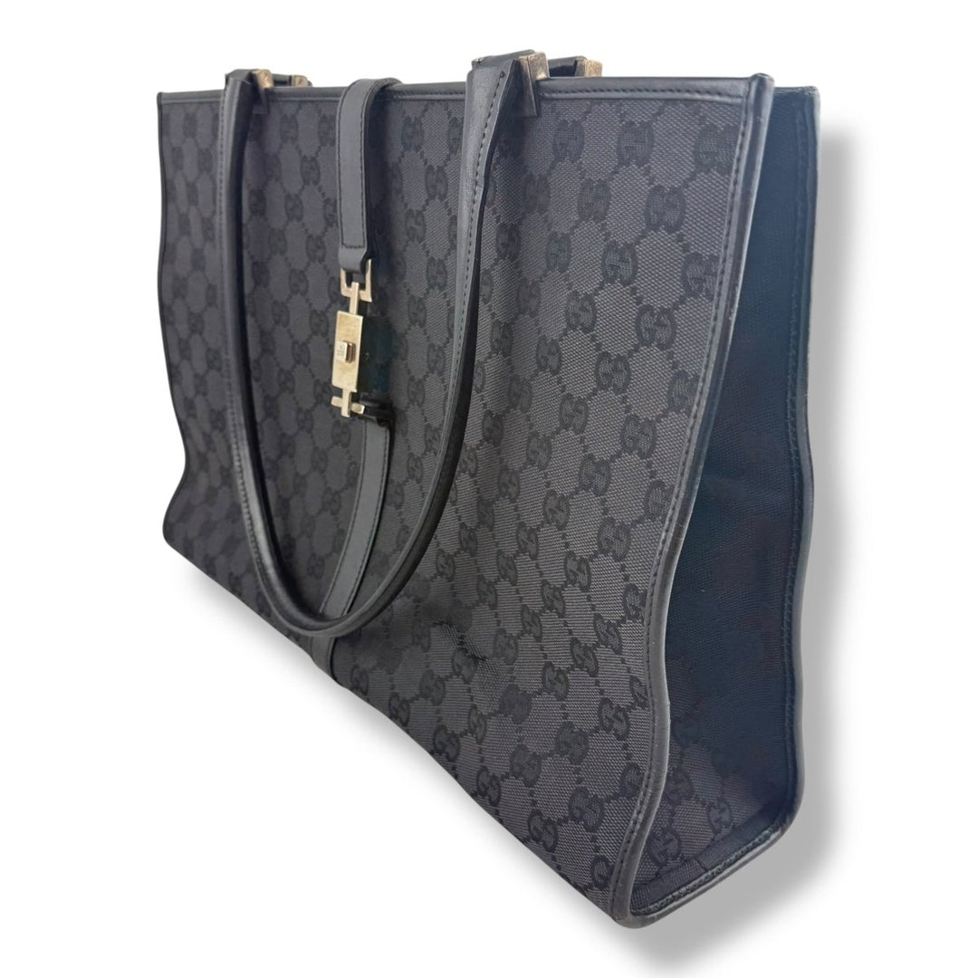 Gucci GG Black Jackie Shoulder Handbag - Lux Central