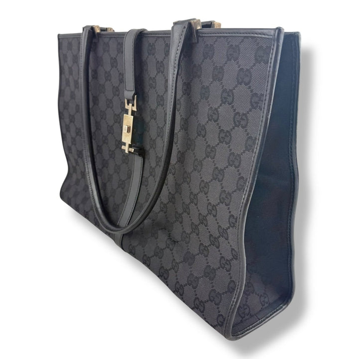 Gucci GG Black Jackie Shoulder Handbag - Lux Central