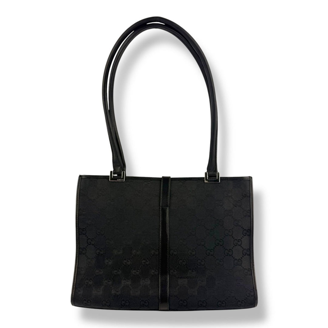 Gucci GG Black Jackie Shoulder Handbag - Lux Central