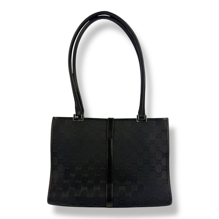 Gucci GG Black Jackie Shoulder Handbag - Lux Central