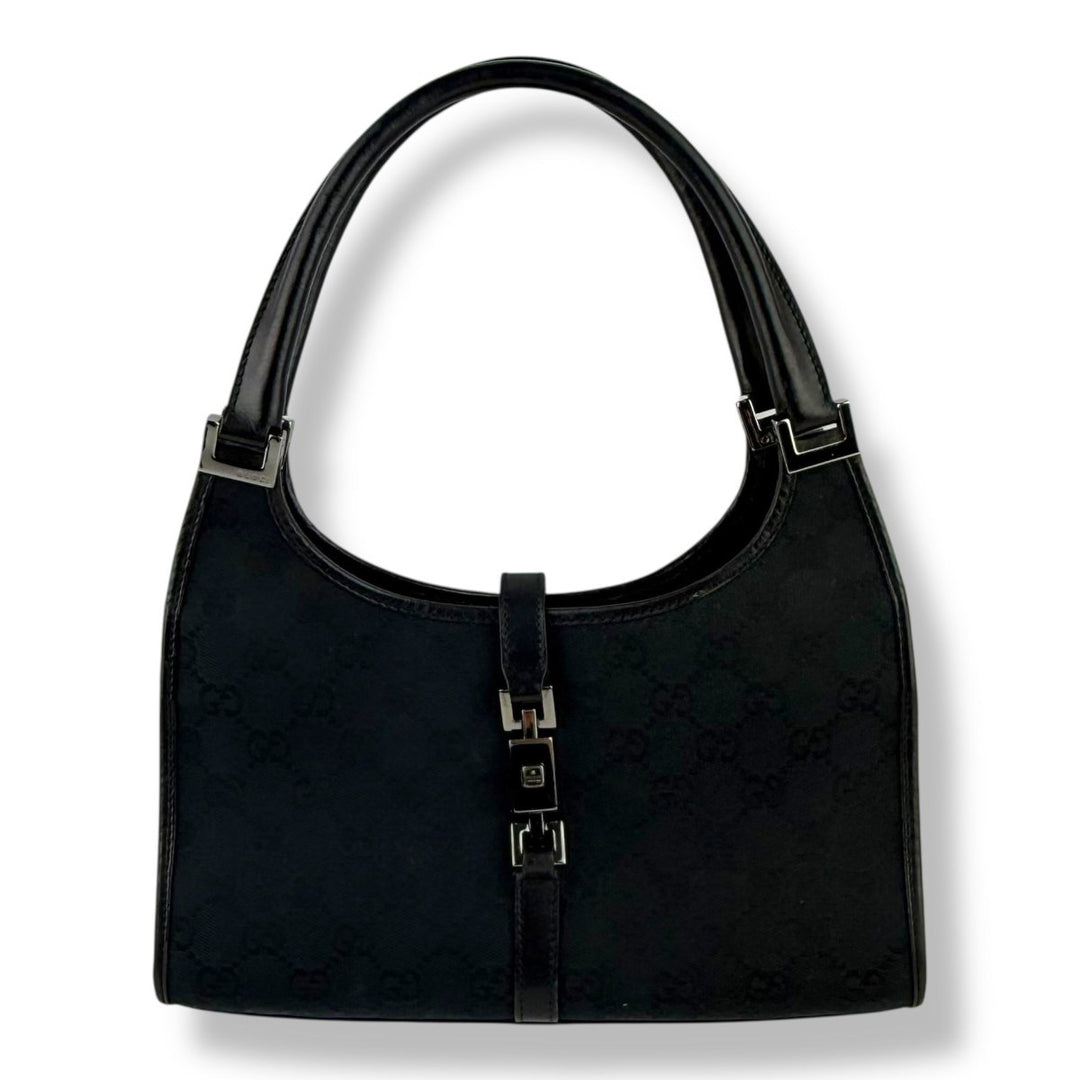 Gucci GG Black Jackie Shoulder Handbag - Lux Central