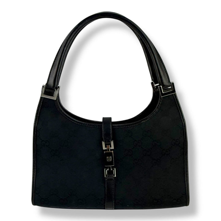 Gucci GG Black Jackie Shoulder Handbag - Lux Central