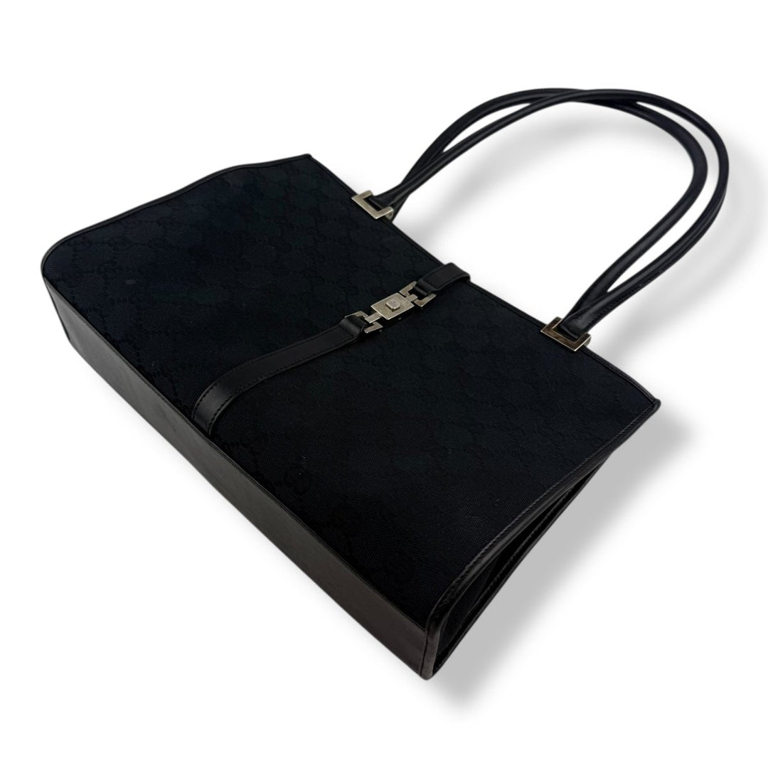 Gucci GG Black Jackie Shoulder Handbag - Lux Central