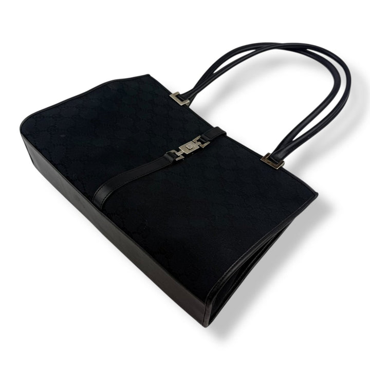 Gucci GG Black Jackie Shoulder Handbag - Lux Central