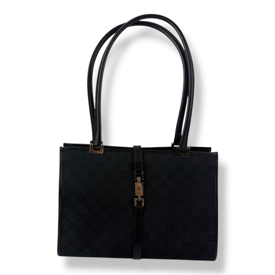 Gucci GG Black Jackie Shoulder Handbag - Lux Central