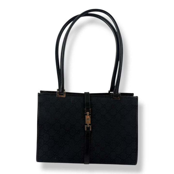 Gucci GG Black Jackie Shoulder Handbag - Lux Central