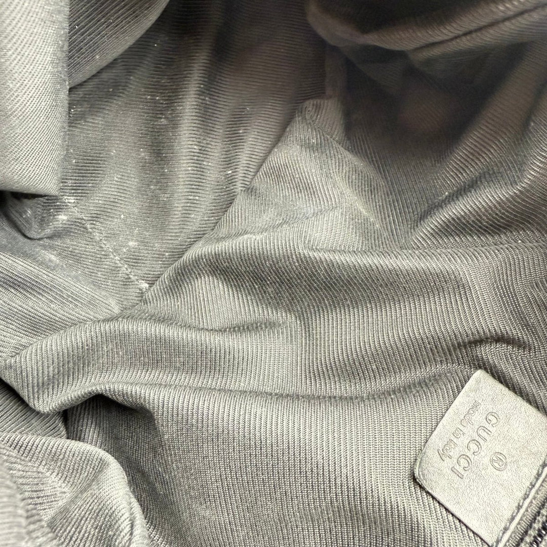 Gucci GG Black Monogram Crossbody Shoulder Handbag - Lux Central