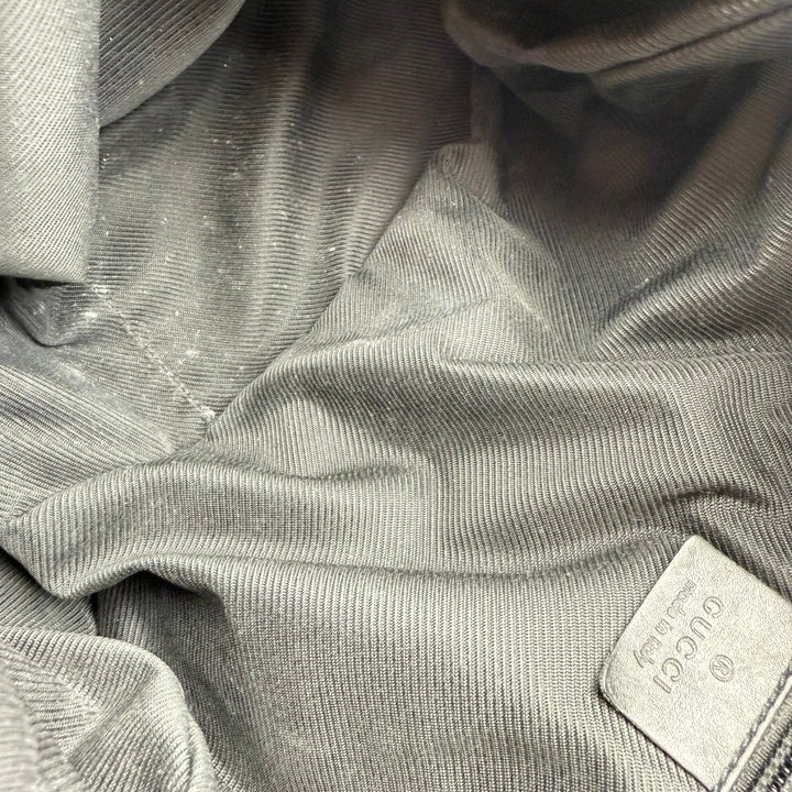 Gucci GG Black Monogram Crossbody Shoulder Handbag - Lux Central