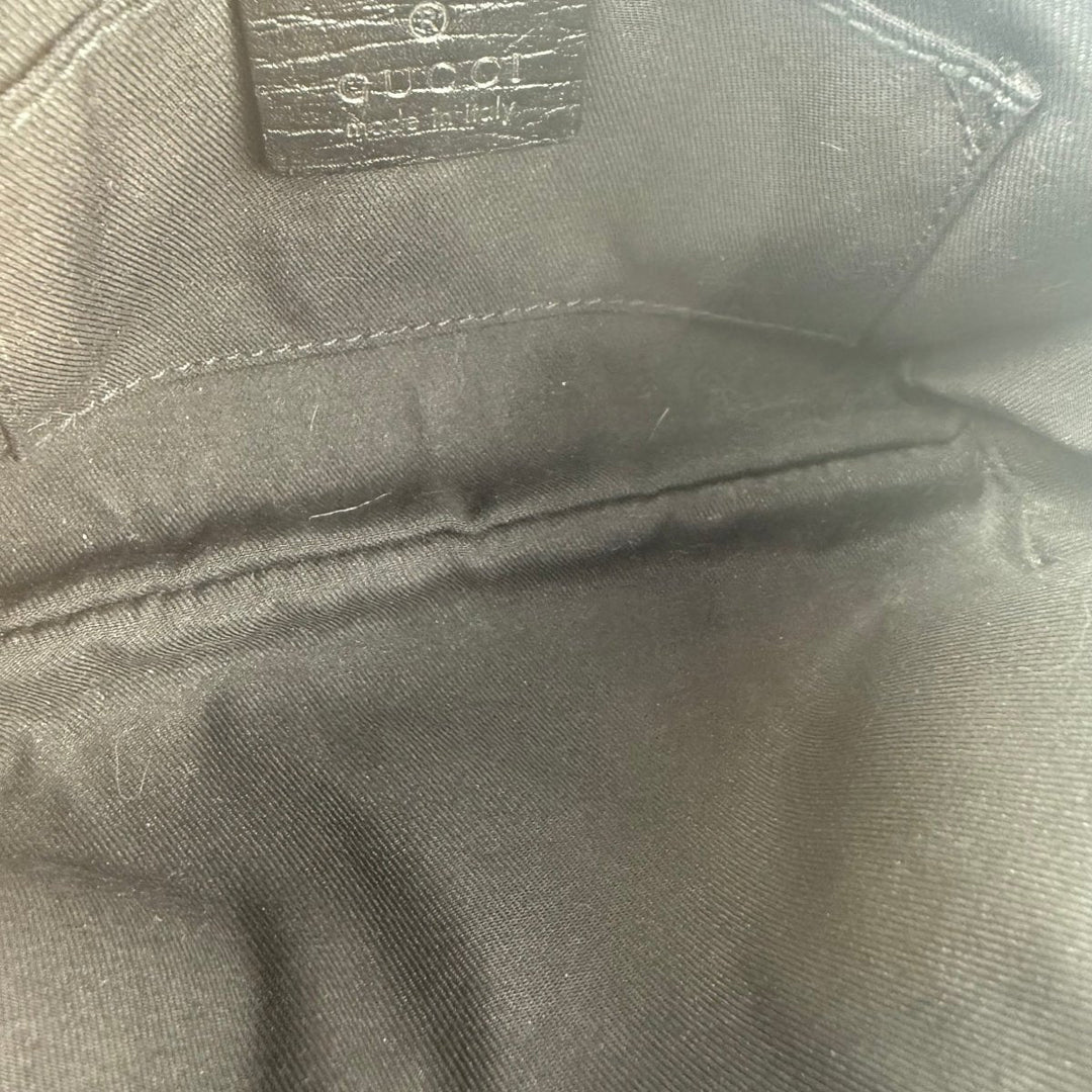 Gucci GG Black Wristlet Pouch - Lux Central