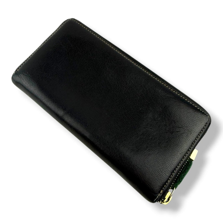 Gucci GG Black Zip Around Wallet - Lux Central